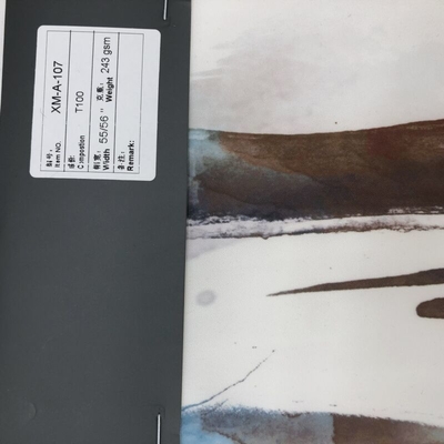 High Quality 100% Polyester Fabric 243gsm Soft and Smooth Dyed Plain Woven for Dresses
