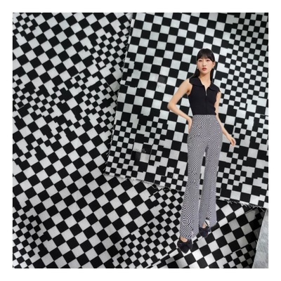 Wholesale Fashion Soft 200gsm Textile Fabric 100% Polyester Fabric for Woman Trousers