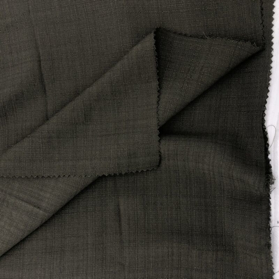 Custom 135GSM Woven Fabric 51% Organic for Lyocell  49% Polyester Satin Style Twill for Boys T-Shirts Dresses Printed Dyed