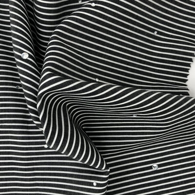 Quality 110gsm 100% Cotton Stripes T-shirts Wholesale Heavyweight Oversized Tshirt Custom Women's T Shirt