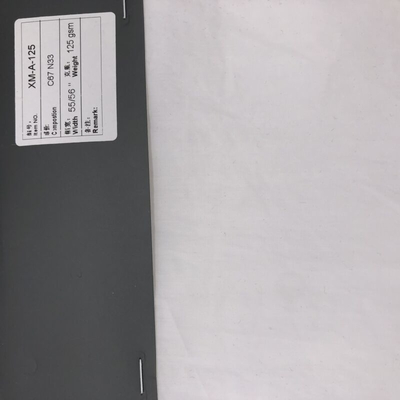 Polyester Cotton Fabric 40S*100D Plain 125 GSM 67% C 33% N Jacket Fabric for Textile Garment