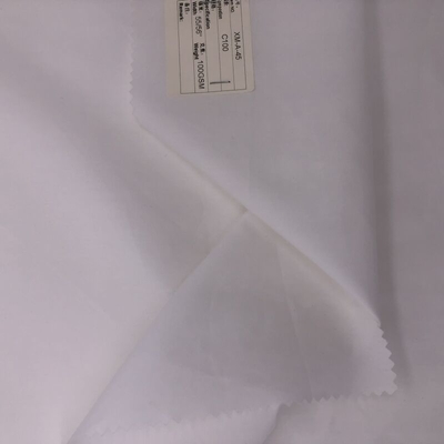 Factory Direct Sale 100gsm White Cotton Fabric Good Quality Cotton Fabric