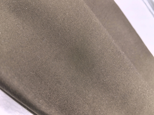 Durable Woven for Tencel Cotton Trench Coat Fabric Smooth for Custom Tailored Dresses and Coats