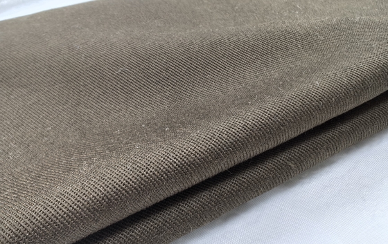 Durable Woven for Tencel Cotton Trench Coat Fabric Smooth for Custom Tailored Dresses and Coats