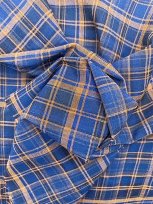 Best Selling Vibrant Colored Spinning Checkered Fabric for Modern Fashion for Dress Design