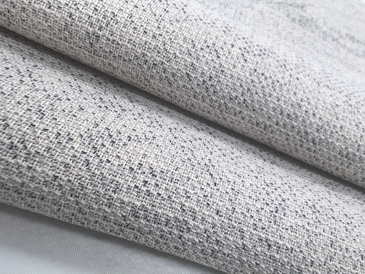 Modern Two-Tone Tweed Fabric for Chic Coats and Blazers Stylish Dress Use with Reasonable Price