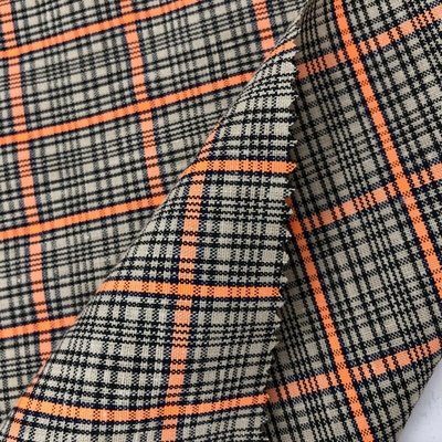 Wholesale Custom 170gsm Organic Eco-Friendly Striped Fabrics 73% Cotton 27% Linen for Girls' Dresses and Suits