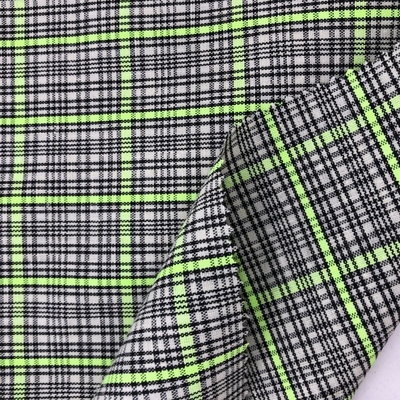 Wholesale Custom 170gsm Organic Eco-Friendly Striped Fabrics 73% Cotton 27% Linen for Girls' Dresses and Suits