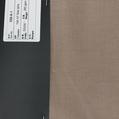 Wholesale 260gsm Fashion Textile Fabric 45% Polyester 7% Nylon 44% Rayon 4% Spandex Woven for Jackets Dresses Garments for