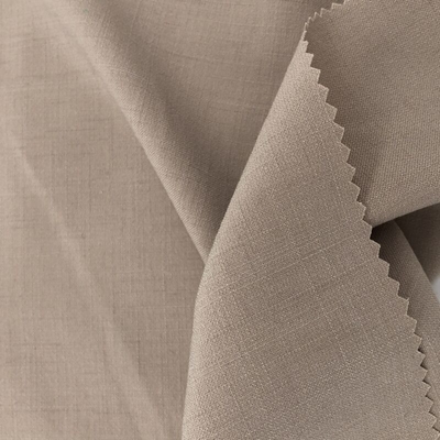 Wholesale 260gsm Fashion Textile Fabric 45% Polyester 7% Nylon 44% Rayon 4% Spandex Woven for Jackets Dresses Garments for